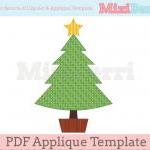 Christmas Tree with Star Applique T..