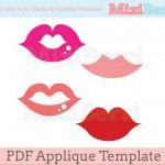 Fabric Applique Template PDF - Sexy..
